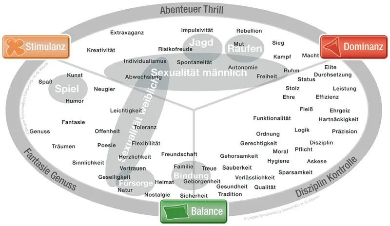 Zielgruppenanalyse mit der Limbic Map